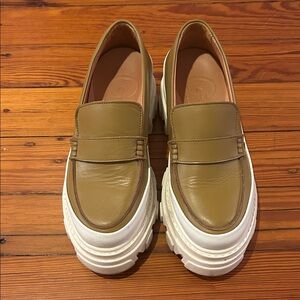 Ganni Lug Sole Platform Loafers